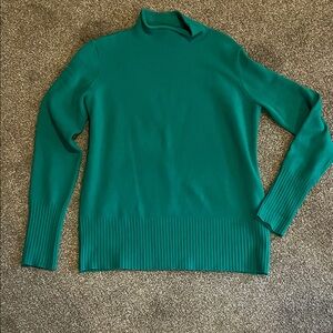 French Connection Teal Green Turtleneck Sweater